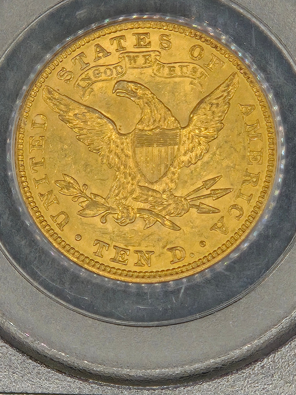 1907 $10 Liberty Gold Eagle – PCGS MS61 – Pre-33 U.S. Gold Coin