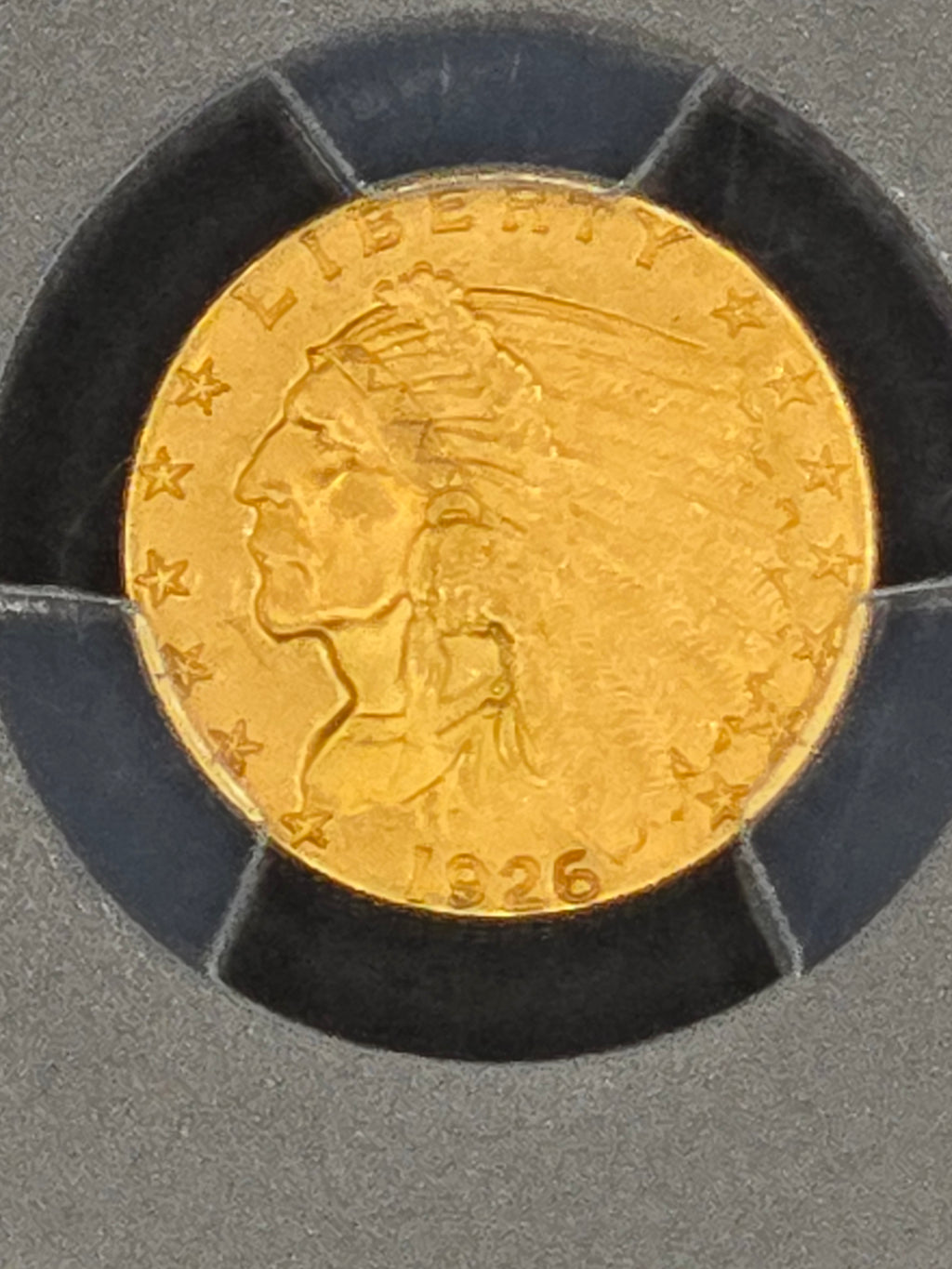 1926 $2.50 Indian Head Gold Quarter Eagle – PCGS MS63 – Pre-1933 U.S. Gold