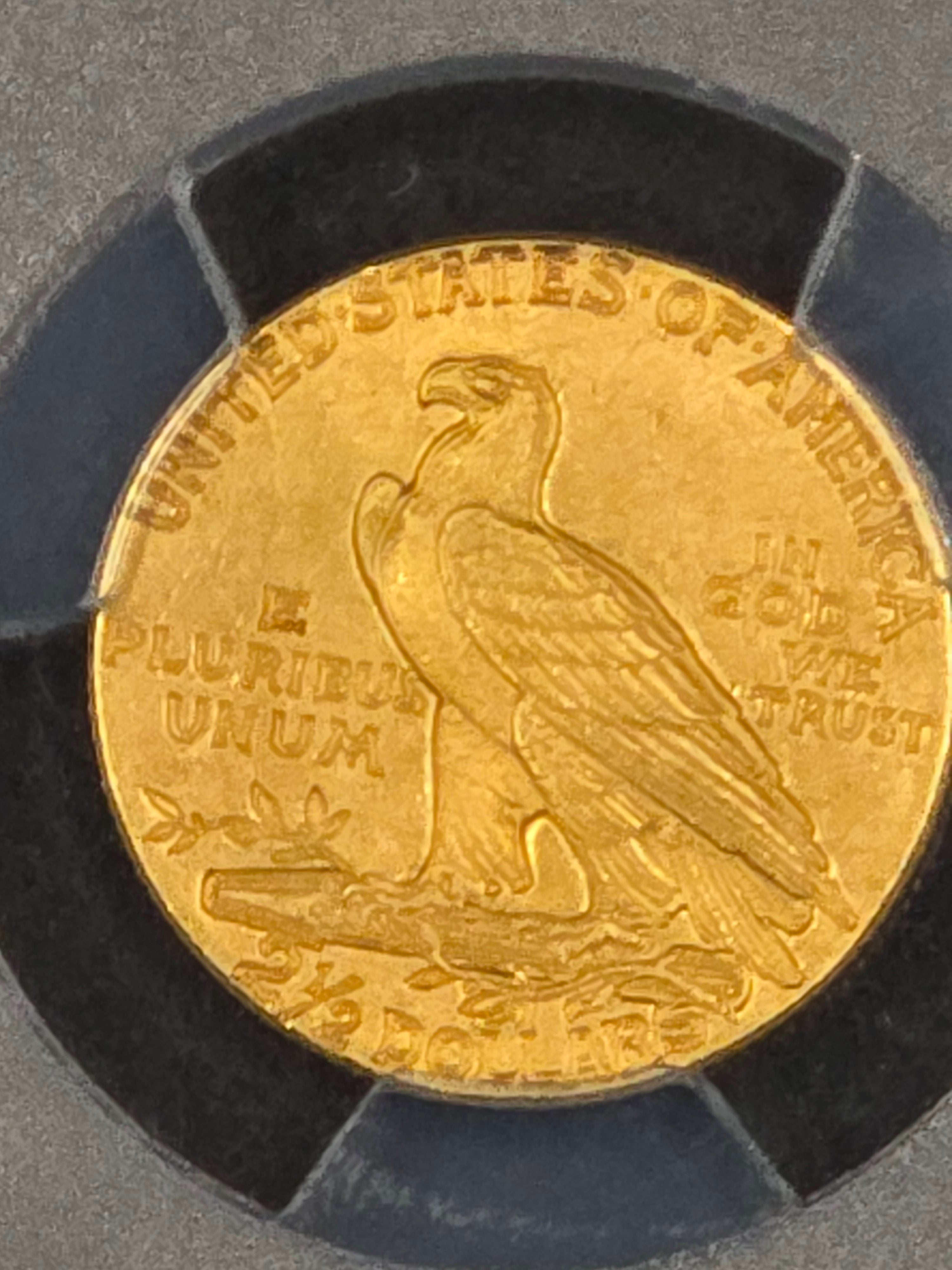 1926 $2.50 Indian Head Gold Quarter Eagle – PCGS MS63 – Pre-1933 U.S. Gold