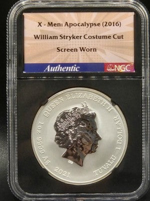 2021 Tuvalu Wolverine Coin $1 Grade: MS 10