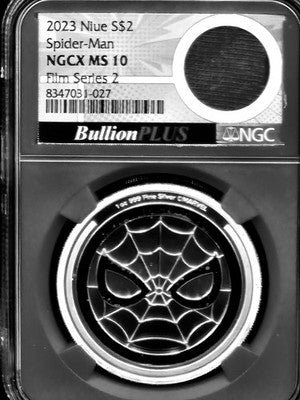 2023 Niue Spider-Man $2 Grade: MS 10