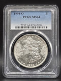1904 United States Morgan Silver Dollar $1 Grade: MS 64