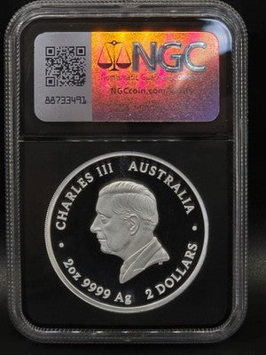 2025 Australia Koala Ultra-High Relief $2 Grade: PF 70 ULTRA CAMEO