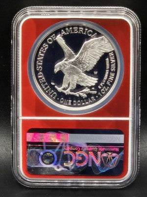 2025 United States American Silver Eagle $1 Grade: PF 69
