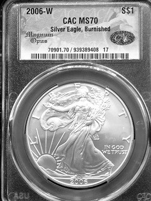 2006 W United States ASE Burnished $1 Grade: MS 70