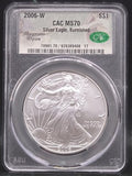 2006 W United States ASE Burnished $1 Grade: MS 70