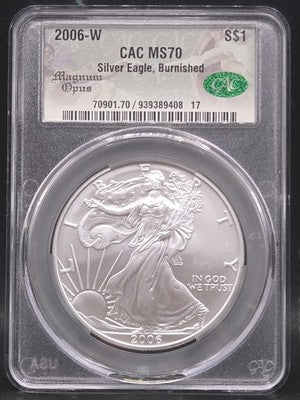 2006 W United States ASE Burnished $1 Grade: MS 70