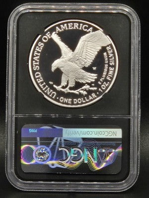 2021 United States American Silver Eagle $1 Grade: PF 70