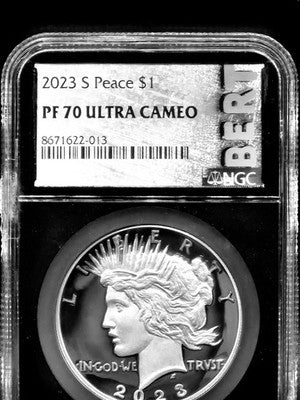 2023 United States Peace Dollar $1 Grade: PF 70