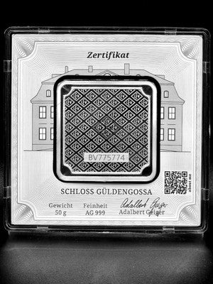 Germany Geiger Edelmetalle Silver Bar 50g