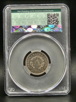 1900 United States Liberty Head Nickel 5C Grade: PR 65