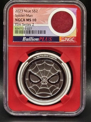 2023 Niue Spider-Man $2 Grade: MS 10