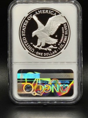 2025 United States American Silver Eagle $1 Grade: PF 70