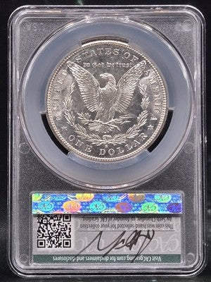 1882 S United States Morgan Silver Dollar $1 Grade: MS 65