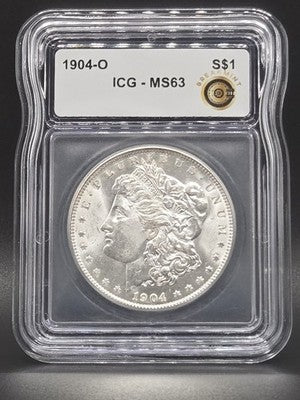 1904 United States Morgan Silver Dollar $1 Grade: MS 63
