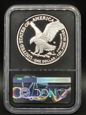 2021 United States American Silver Eagle $1 Grade: PF 70