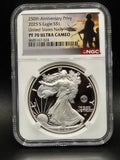 2025 United States American Silver Eagle $1 Grade: PF 70