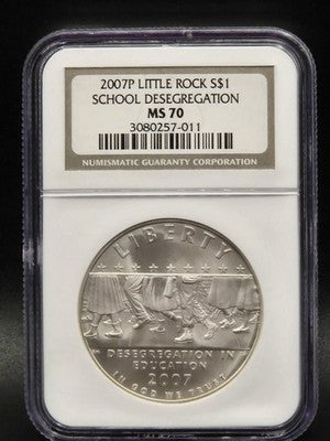 2007 United States Commemorative Dollar $1 Grade: MS 70