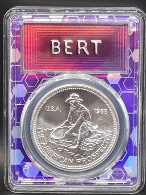 1985 United States Engelhard Silver Round 1 oz Silver Grade: MS68