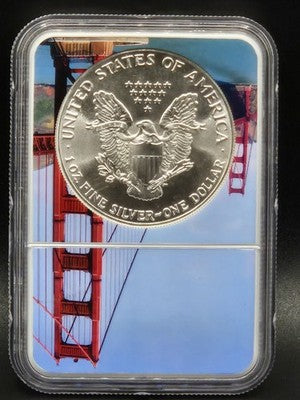 1986 United States American Silver Eagle $1 Grade: MS 69
