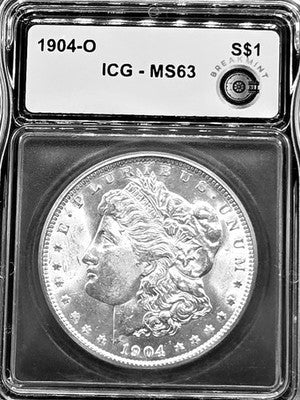 1904 United States Morgan Silver Dollar $1 Grade: MS 63