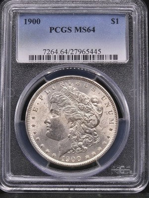 1900 O United States Morgan Silver Dollar $1 Grade: MS 64