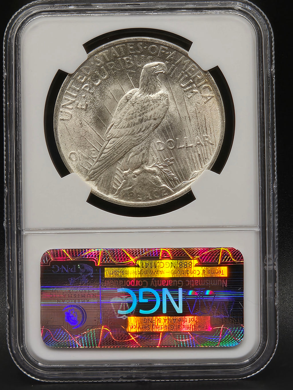1923 Peace Dollar NGC MS65 Gem Uncirculated Silver Dollar