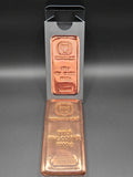 Germania Mint 1 Kilo Copper Bar – 999.9 Fine Copper – 1000g w/ Box & Serial Number