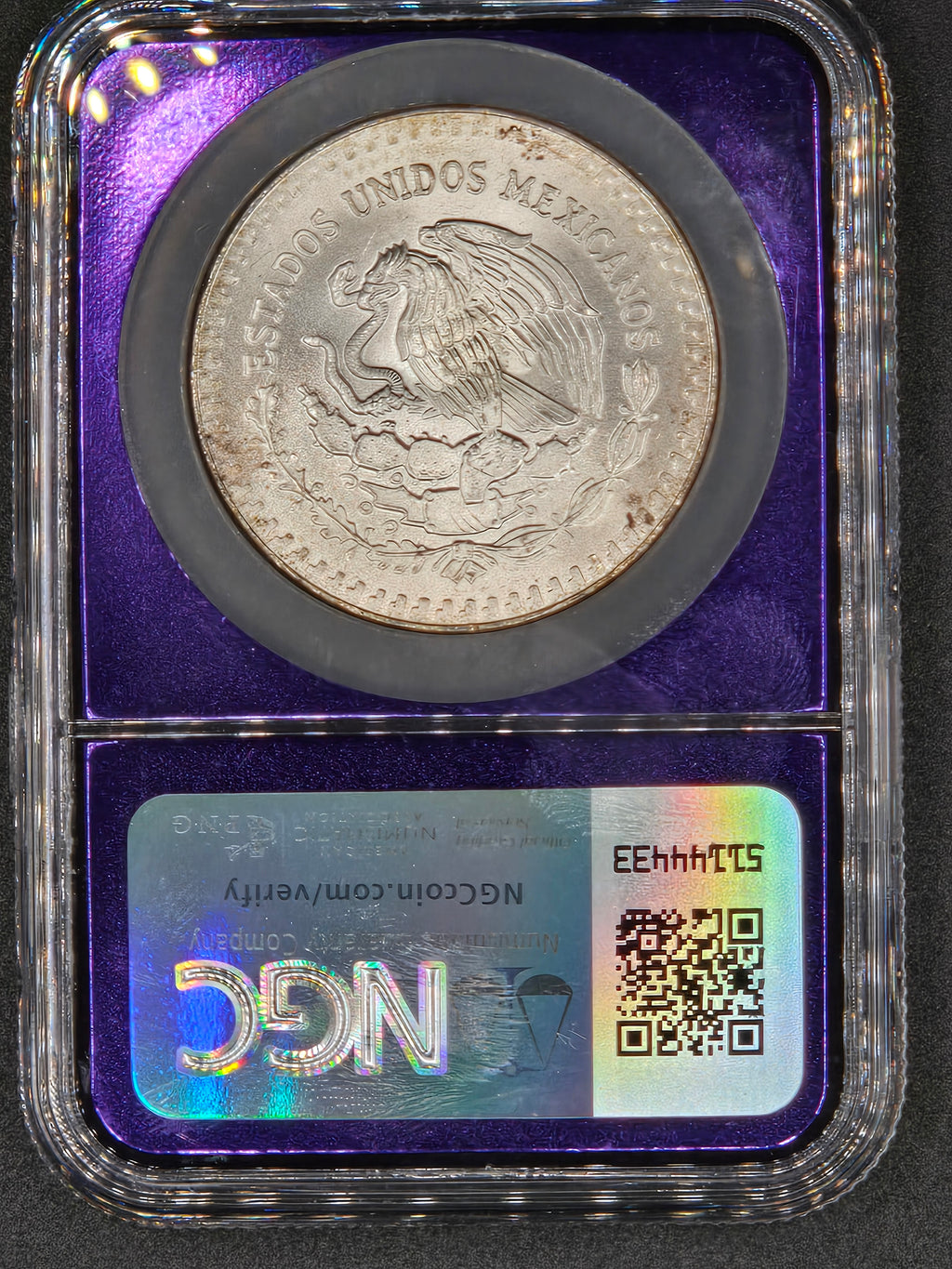 1983 Mo Mexico 1 Onza Silver Libertad – NGC MS67 – Early Date Libertad .999 Silver