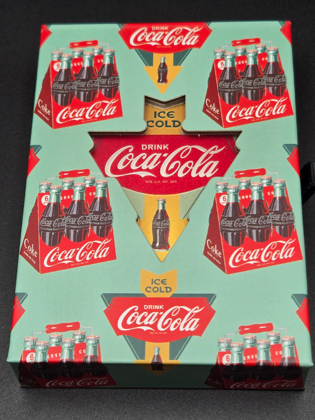Coca-Cola “Take Home a Six-Pack” 1 oz Silver Arrow Coin – .999 Fine Silver – Limited Mintage 2500 – Box & COA