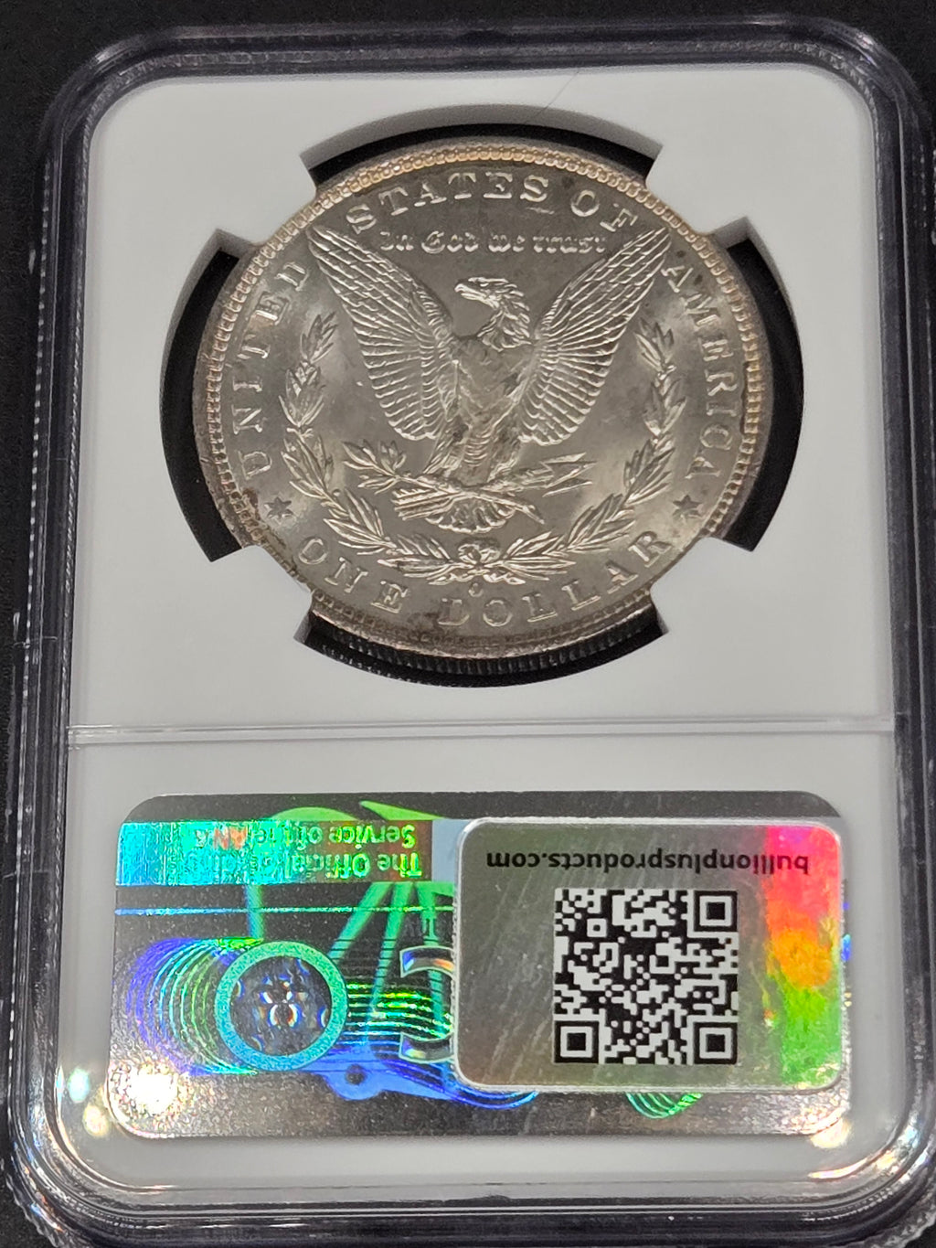1882-O Morgan Silver Dollar – NGC MS64★ Star – Eye Candy Series 1 Toned Dollar