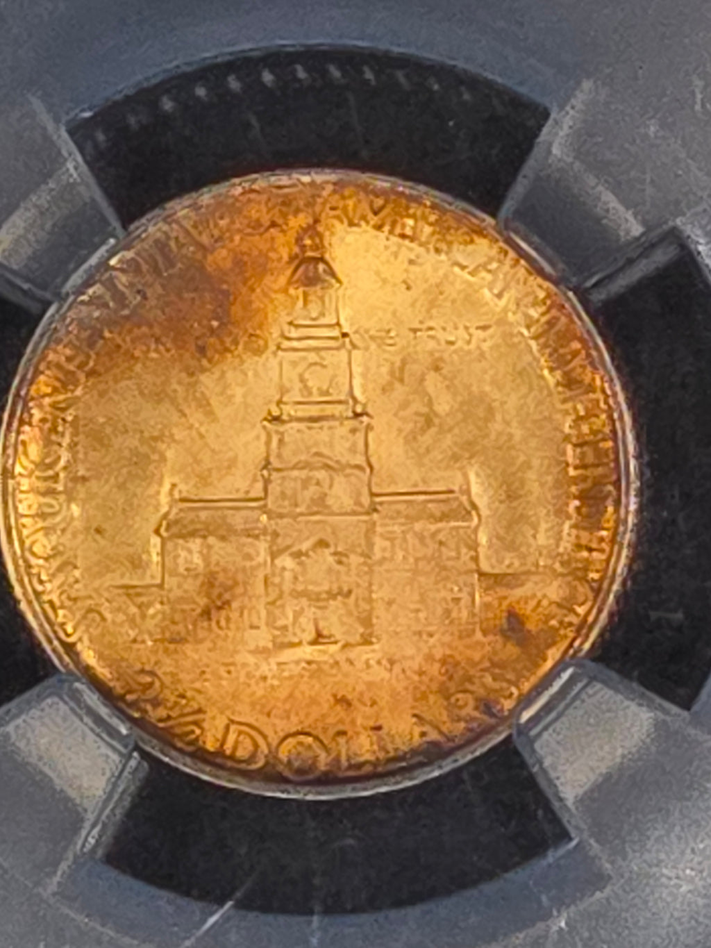1926 $2.50 Gold American Sesquicentennial Commemorative – NGC MS64+ – VaultBox Horizon Label