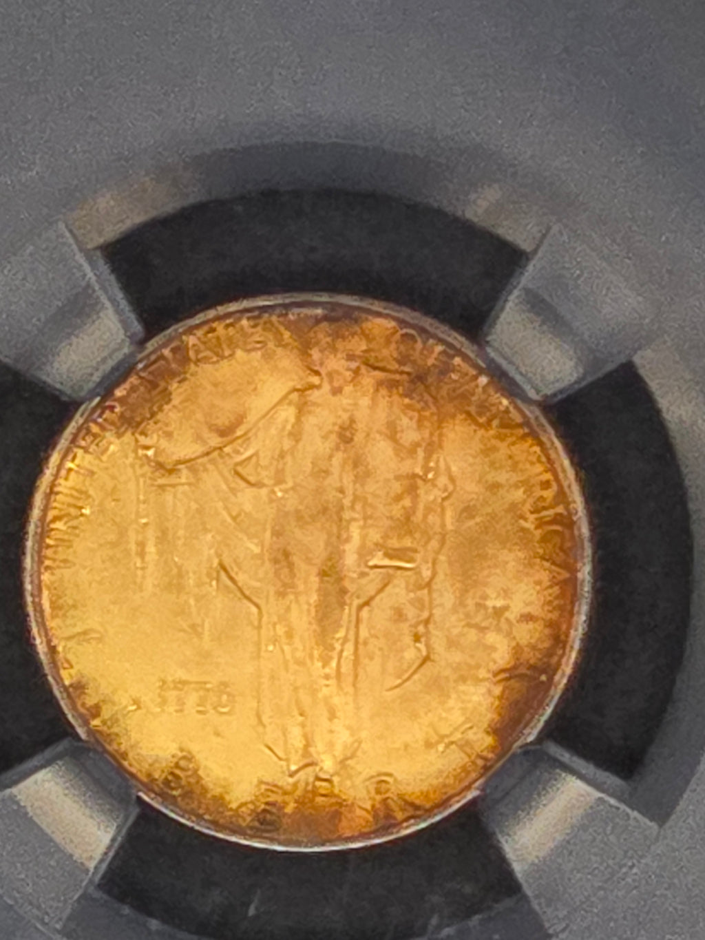 1926 $2.50 Gold American Sesquicentennial Commemorative – NGC MS64+ – VaultBox Horizon Label