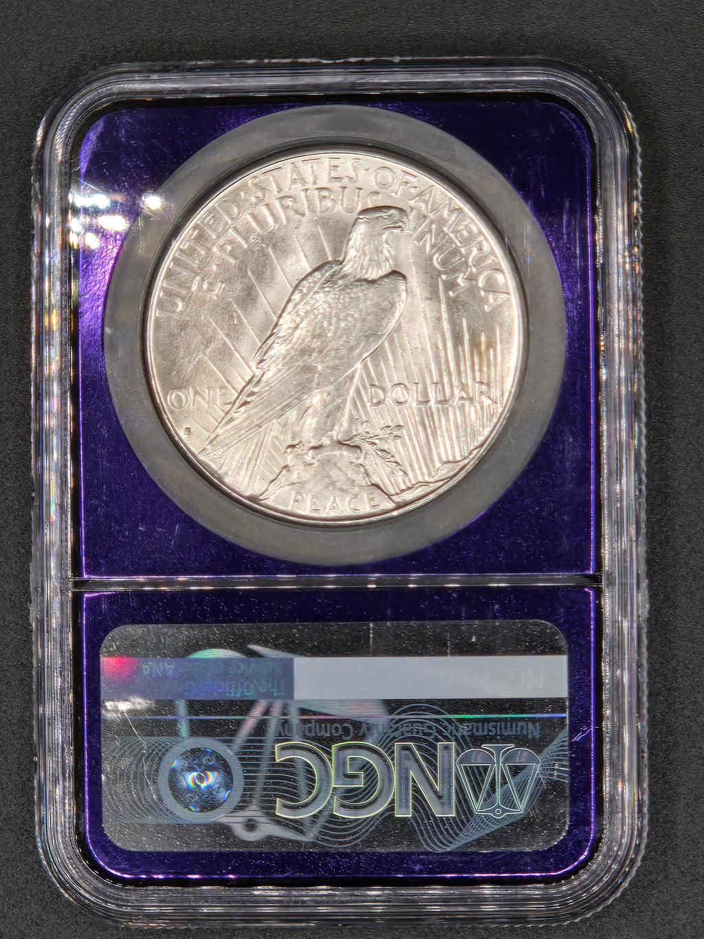 1934-S Peace Silver Dollar – NGC AU58 – Key Date Peace Dollar