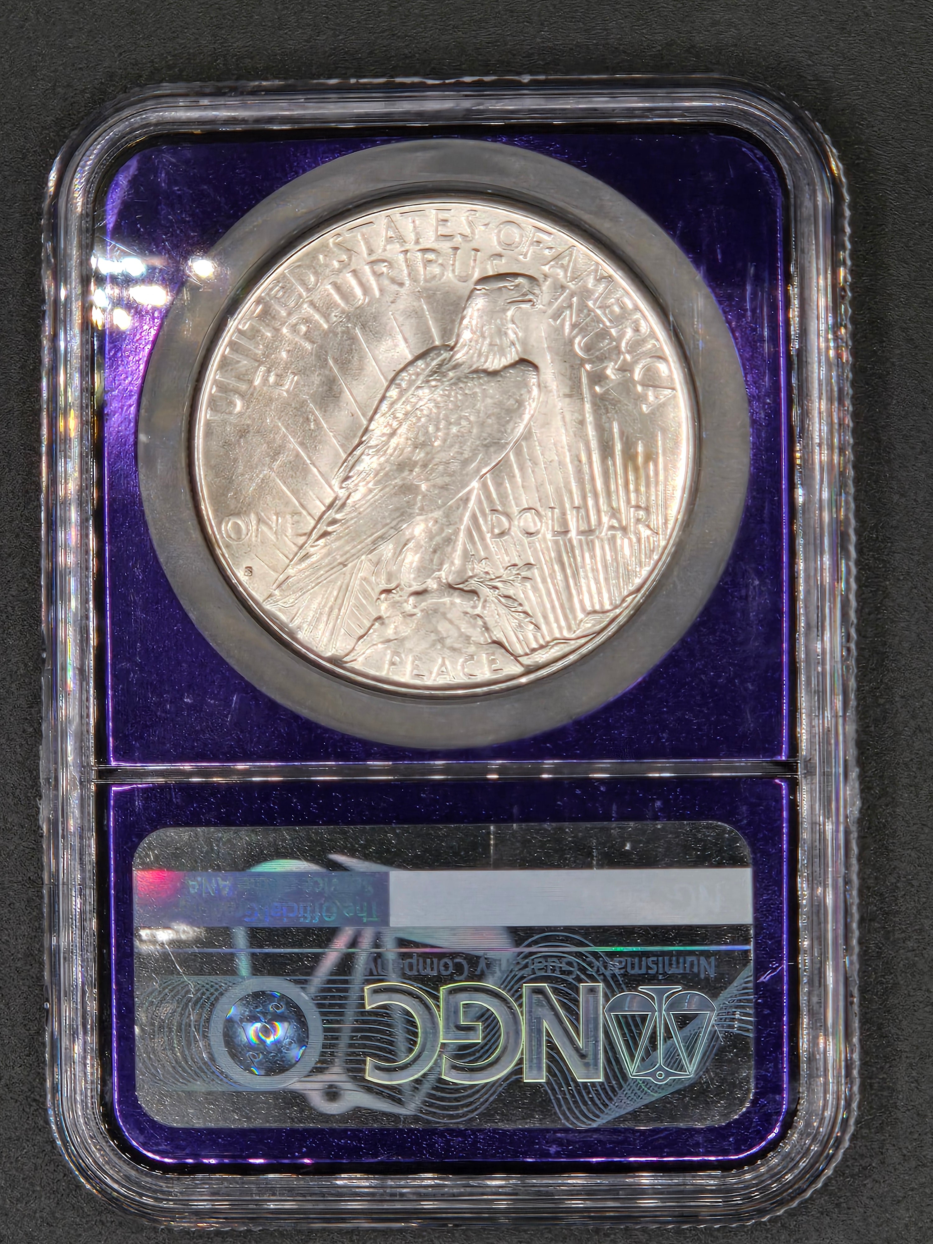 1934-S Peace Silver Dollar – NGC AU58 – Key Date Peace Dollar