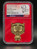 2023 Niue $2 Ant-Man Chibi Marvel Gilt Coin NGCX PF 9.9 UC – Paul Rudd Hand-Signed BullionPLUS