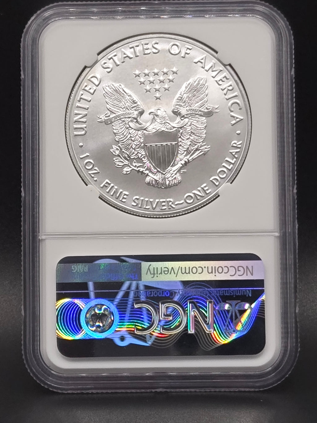 2021 (S) American Silver Eagle T-1 Emergency Production MS70 – NGC Mercanti Signed – San Francisco Mint
