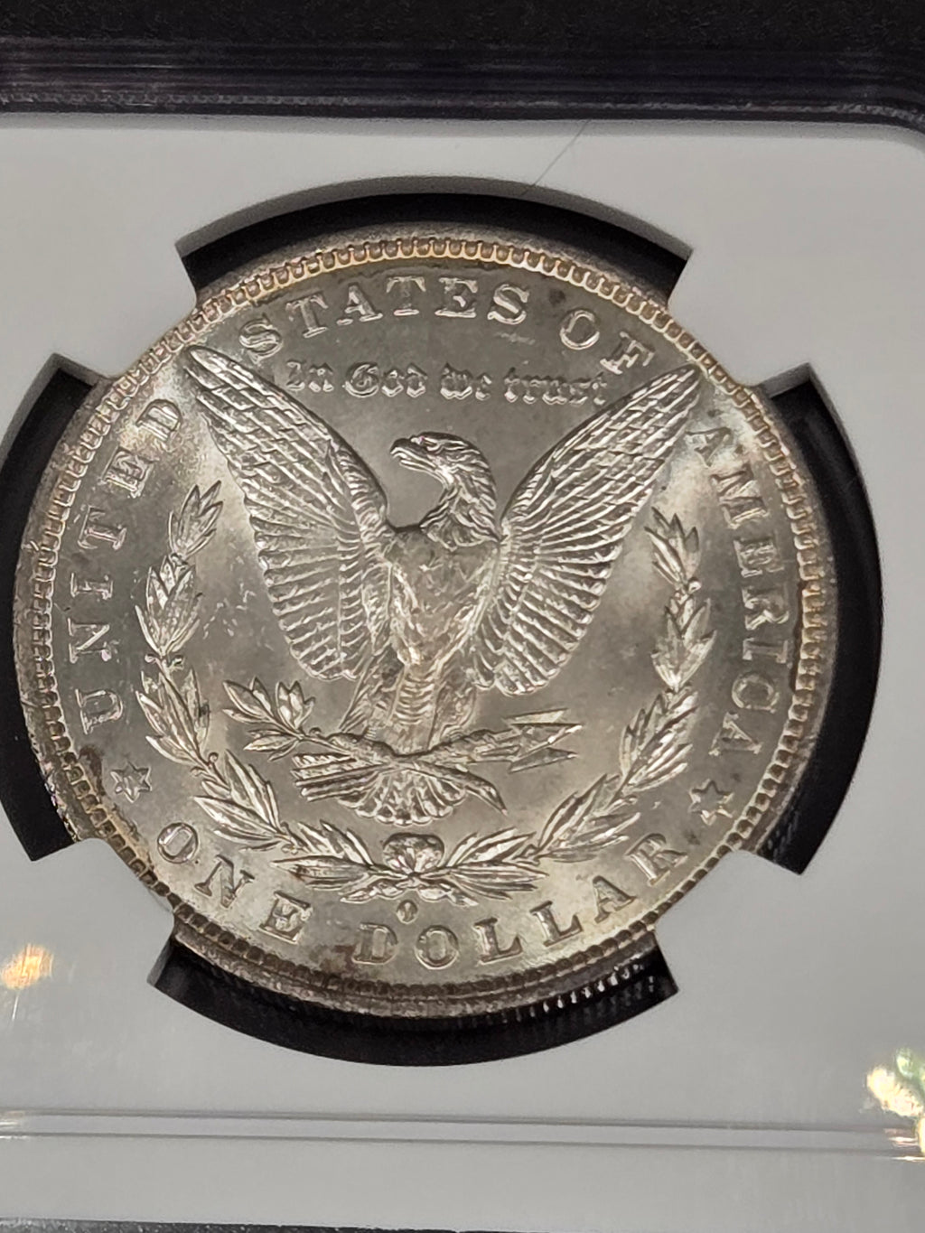 1882-O Morgan Silver Dollar – NGC MS64★ Star – Eye Candy Series 1 Toned Dollar