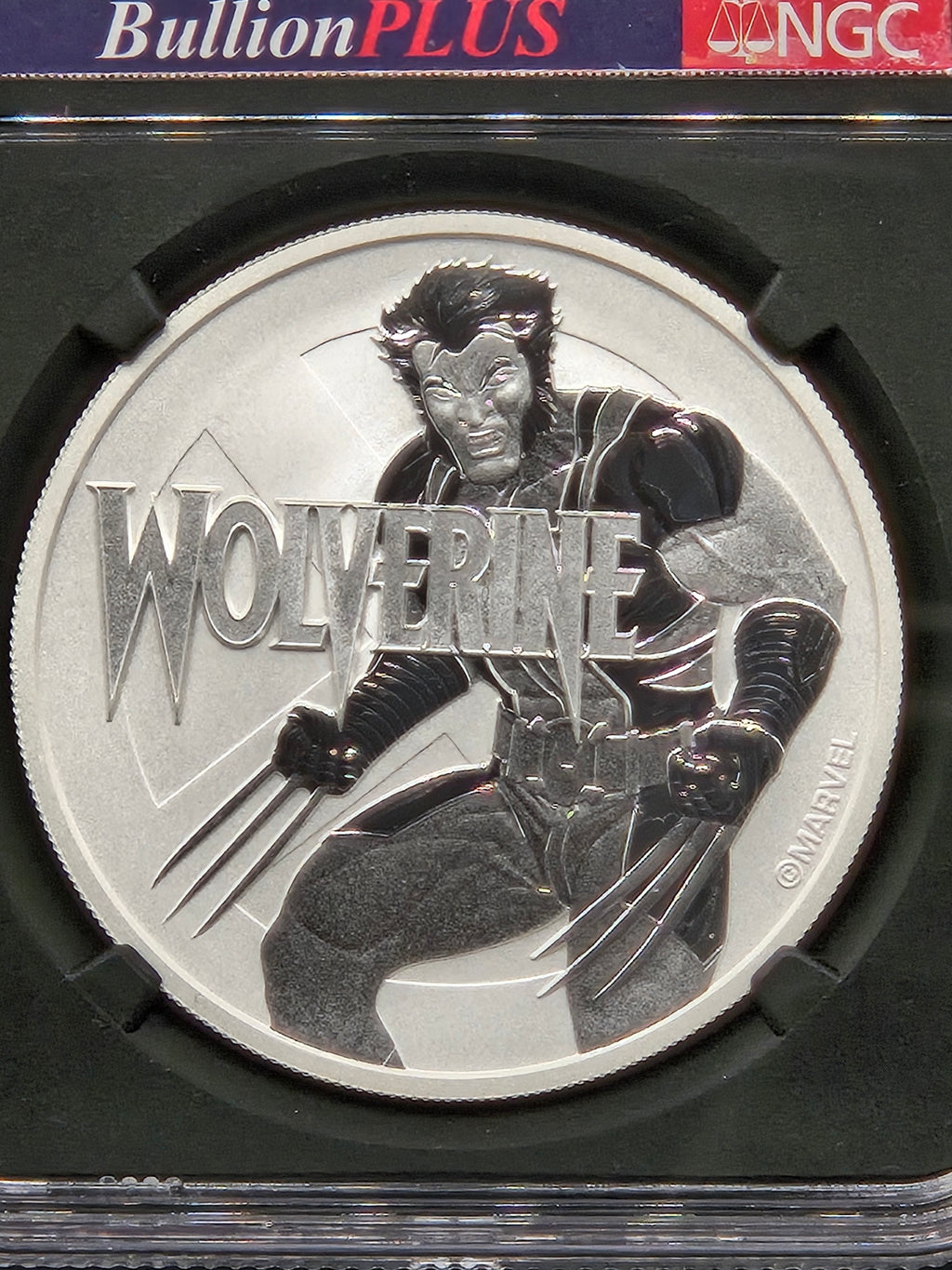 2021 Tuvalu $1 Wolverine Marvel NGCX MS10 BullionPLUS – X-Men Apocalypse Screen Worn Costume Cut