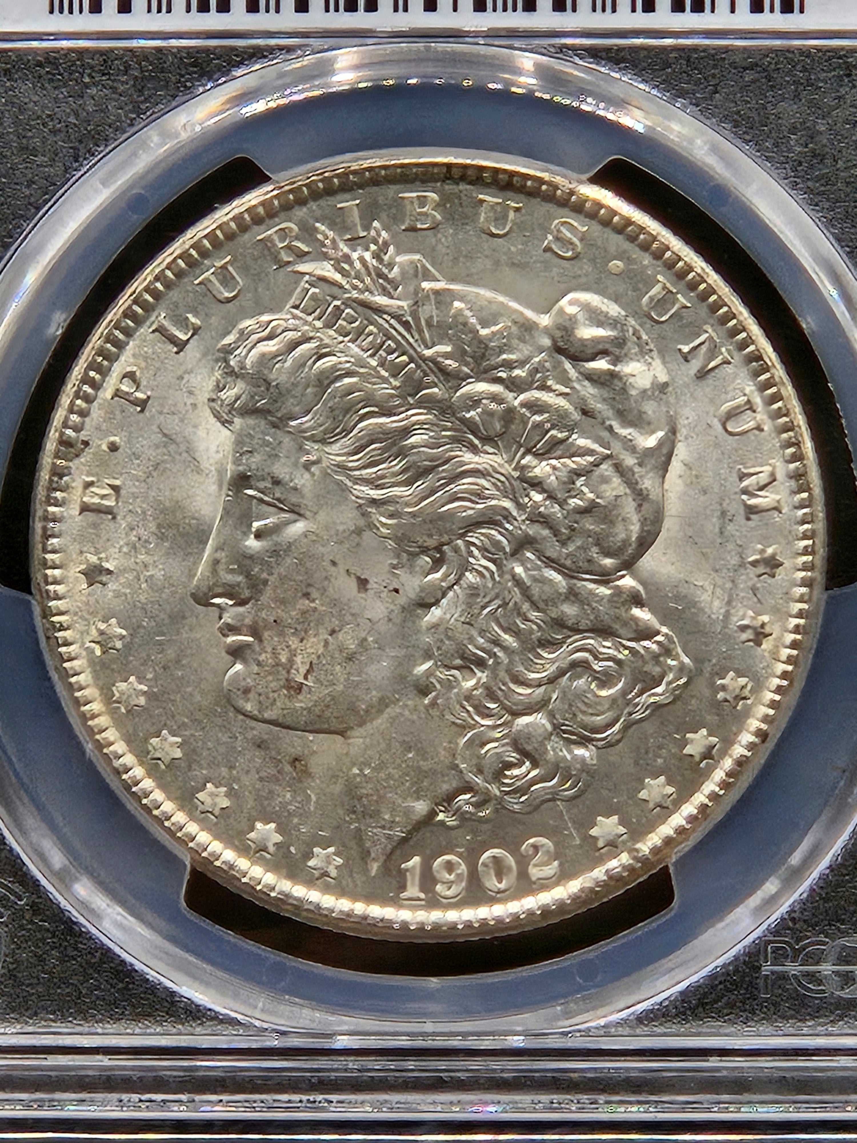1902-O Morgan Silver Dollar PCGS MS64 New Orleans Mint
